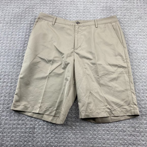 adidas Other - Adidas CLIMALITE Shorts Men 36 Brown Golf Short Pants Casual Polyester Outdoor